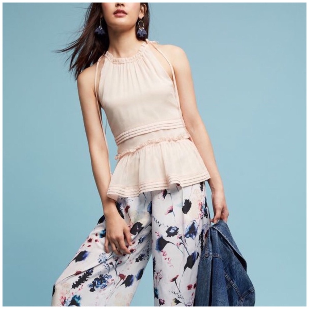 Leilana Ruffled Halter Top